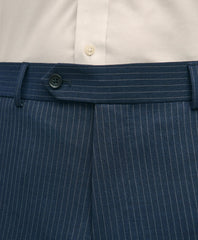 Brooks Brothers Explorer Collection Classic Fit Wool Pinstripe Suit Pants