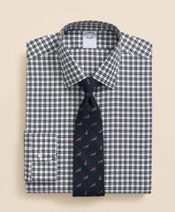 Dress Shirt Brooks Brothers Explorer Collection Non-Iron Twill Ainley Collar Check