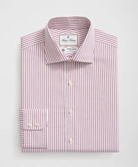Striped Dress Shirt Brooks Brothers X Thomas Mason® Cotton English Collar