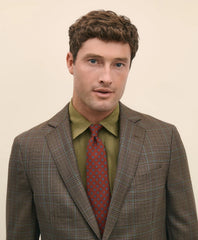 Classic Fit Wool Plaid Sport Coat
