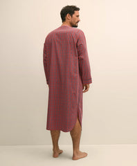 Cotton Broadcloth Royal Stewart Tartan Nightshirt