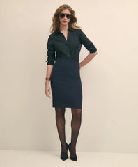 Fitted Non-Iron Stretch Supima® Cotton Dress Shirt
