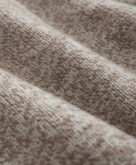 Merino Wool Fair Isle Zip Cardigan