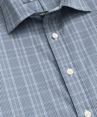 Performance Series Stretch Spread Collar Glen Plaid Sport Shirt