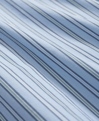 Striped Sport Shirt Performance Series Stretch Polo Button-Down Collar