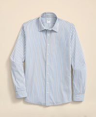Performance Series Stretch Spread Collar Striped Sport Shirt