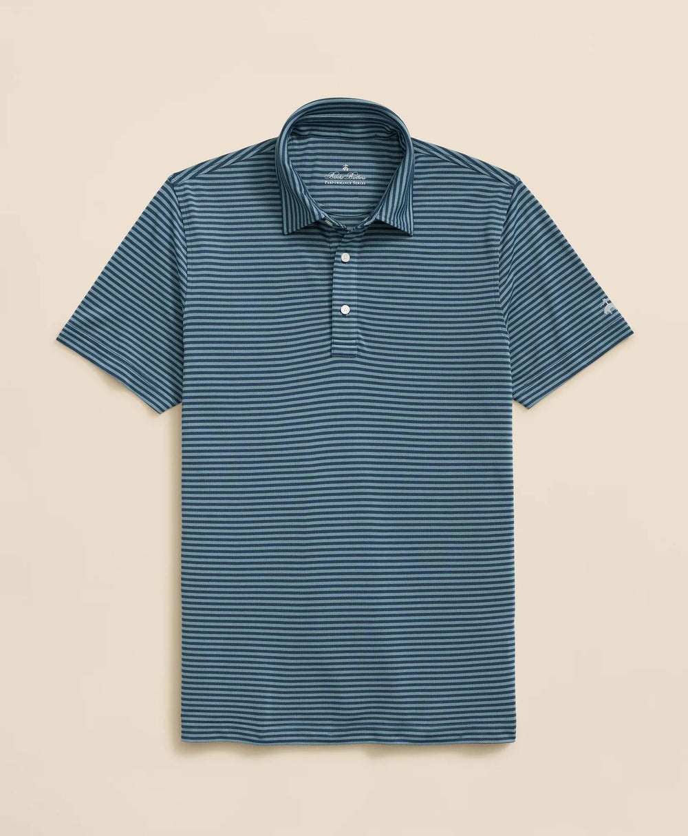 Performance Series Vintage Stripe Pique Polo Shirt