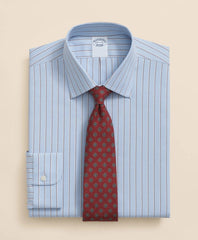 Stretch Supima® Cotton Non-Iron Pinpoint Oxford Ainsley Collar Dress Shirt