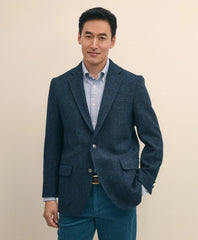 No. 1 Sack Blazer in Harris Tweed