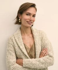 Wool-Cashmere Long Cardigan