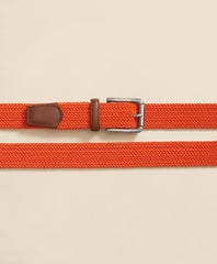 Rubber & Leather Belt With Stretch