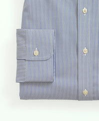 Stretch Supima® Cotton Non-Iron Pinpoint Oxford Button-Down Collar Candy Stripe Dress Shirt
