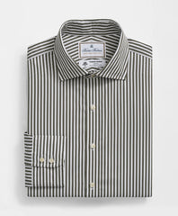 Brooks Brothers X Thomas Mason® Cotton English Collar Striped Dress Shirt