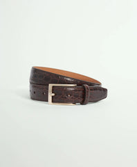 Leather Embossed Belt