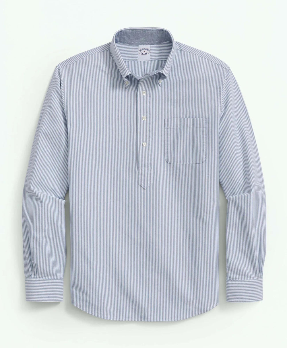 Friday Oxford Shirt Striped Pop-Over