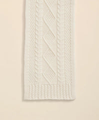 Aran Cable Knit Scarf