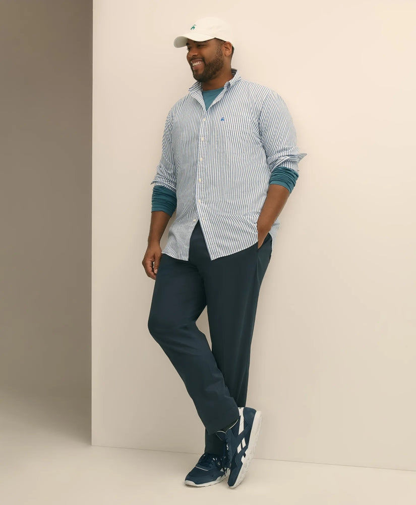 Big & Tall Friday Shirt Poplin Bengal Stripe