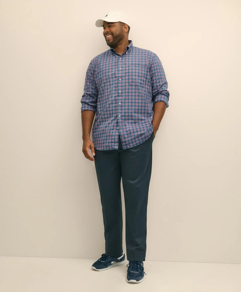 Poplin Plaid Big & Tall Friday Shirt