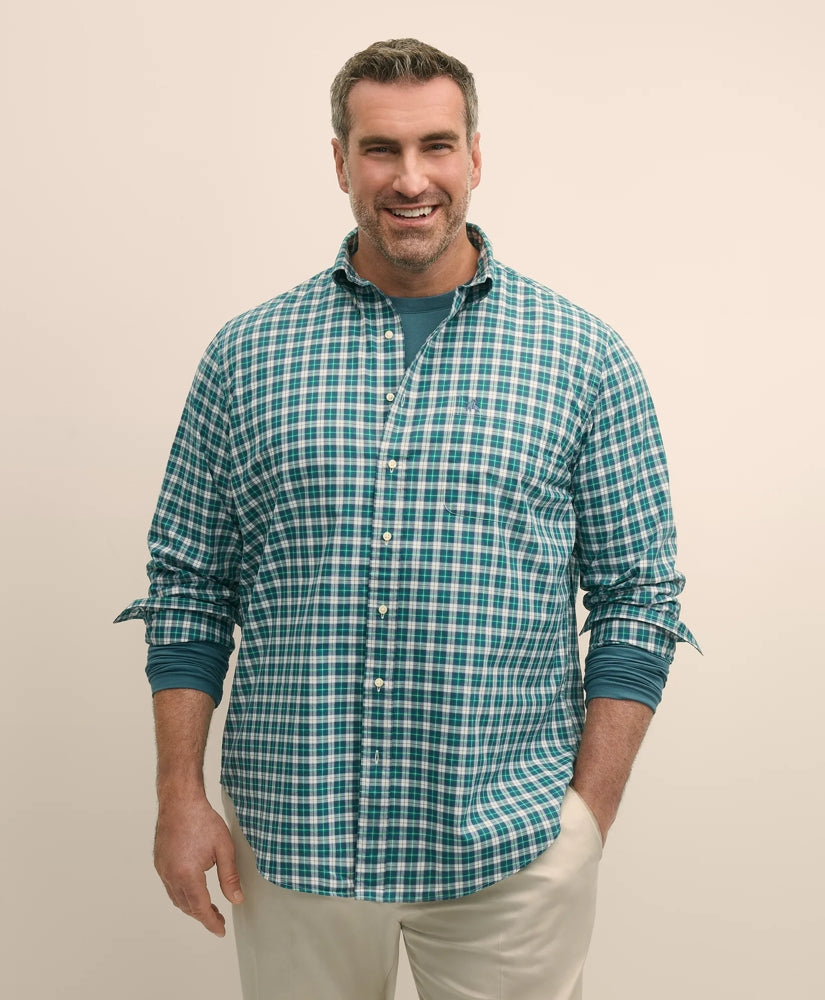 Big & Tall Friday Shirt Poplin Plaid