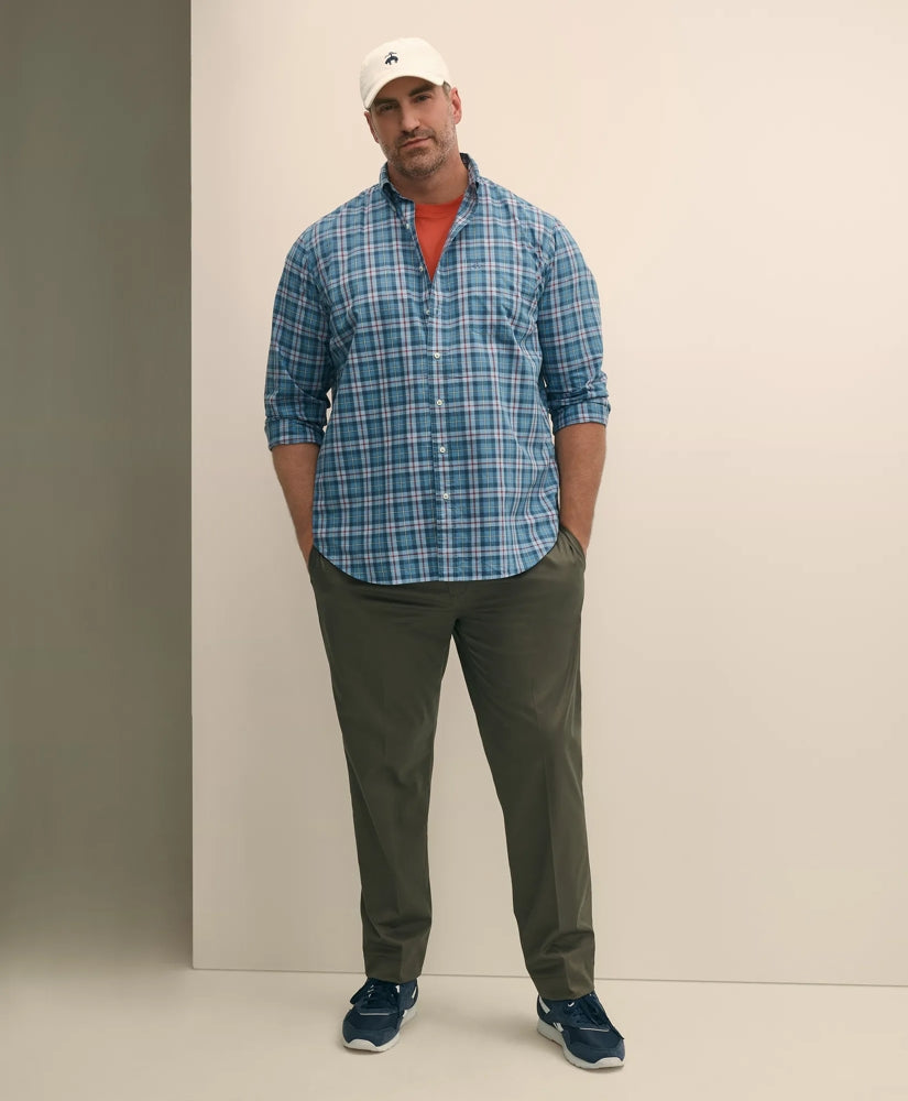 Big & Tall Friday Shirt Poplin Tartan