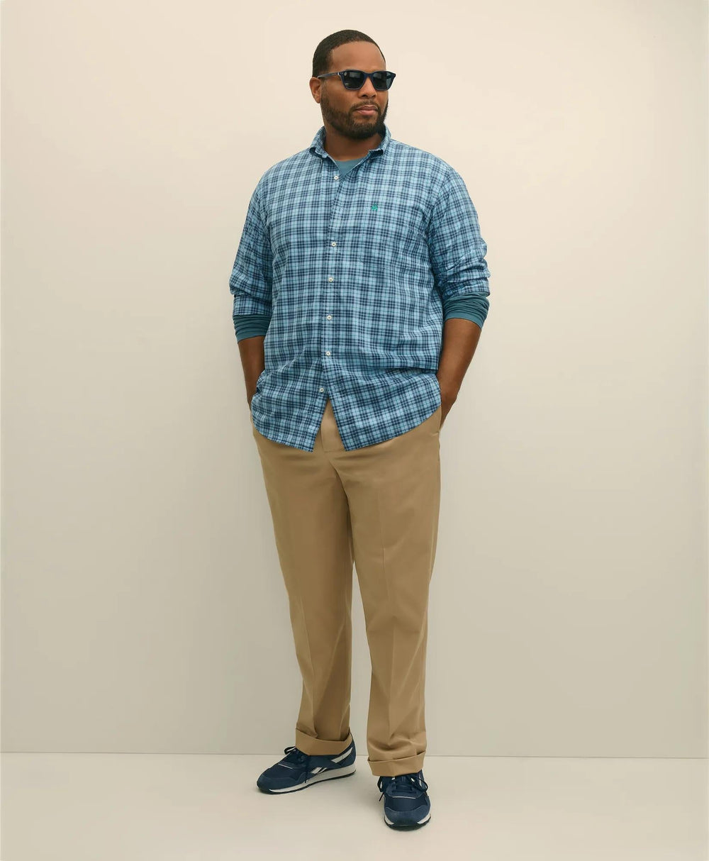 Poplin Tartan Big & Tall Friday Shirt