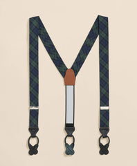 Black Watch Tartan Suspenders