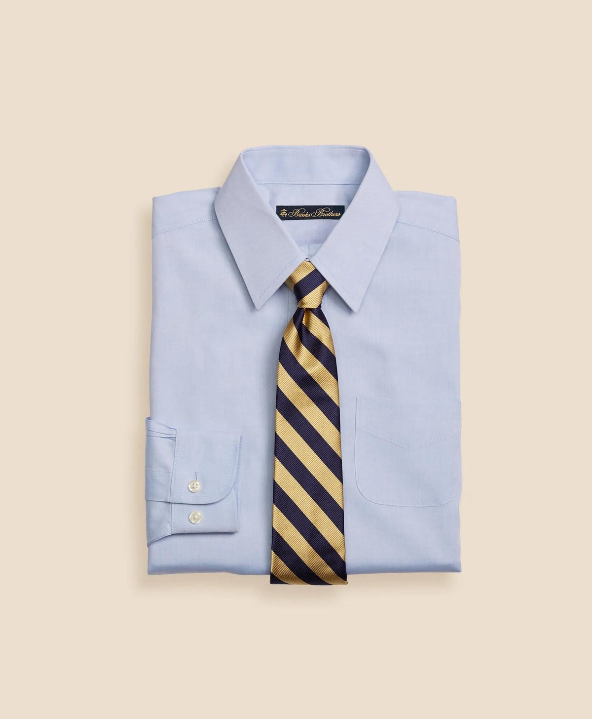 Boys Non-Iron Supima® Pinpoint Cotton Forward Point Dress Shirt