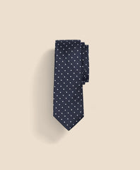 Boys Silk Dot Tie