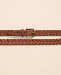 Braided Leather Belt