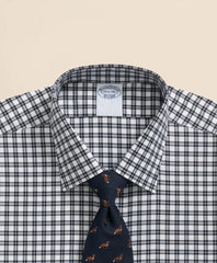 Dress Shirt Brooks Brothers Explorer Collection Non-Iron Twill Ainley Collar Check