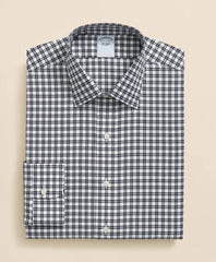 Dress Shirt Brooks Brothers Explorer Collection Non-Iron Twill Ainley Collar Check