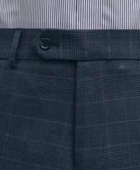 Brooks Brothers Explorer Collection Slim Fit Wool Overcheck Suit Pants