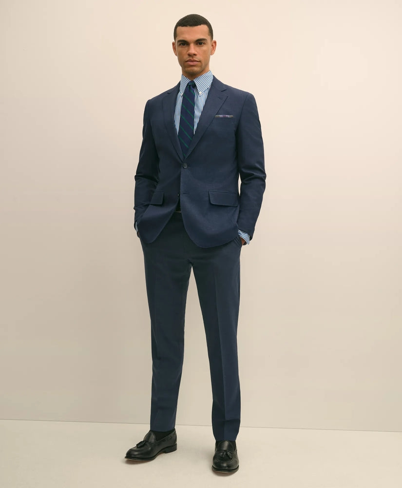 Brooks Brothers Explorer Collection Slim Fit Wool Suit Pants