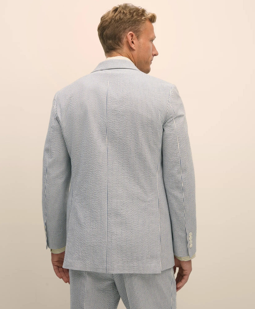 Classic Fit Cotton Seersucker 1818 Suit