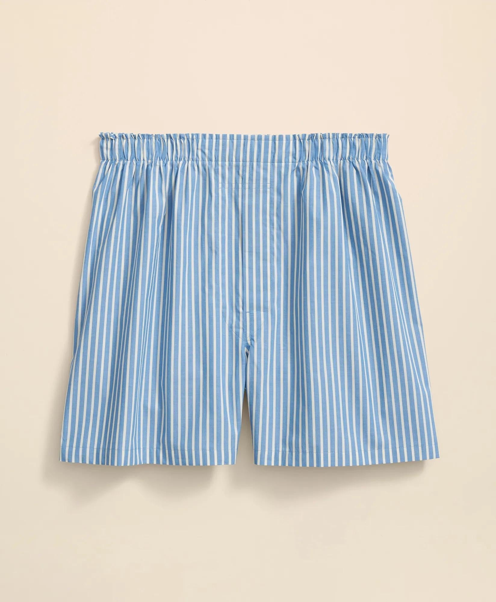 Cotton Broadcloth Bengal Striped Boxers
