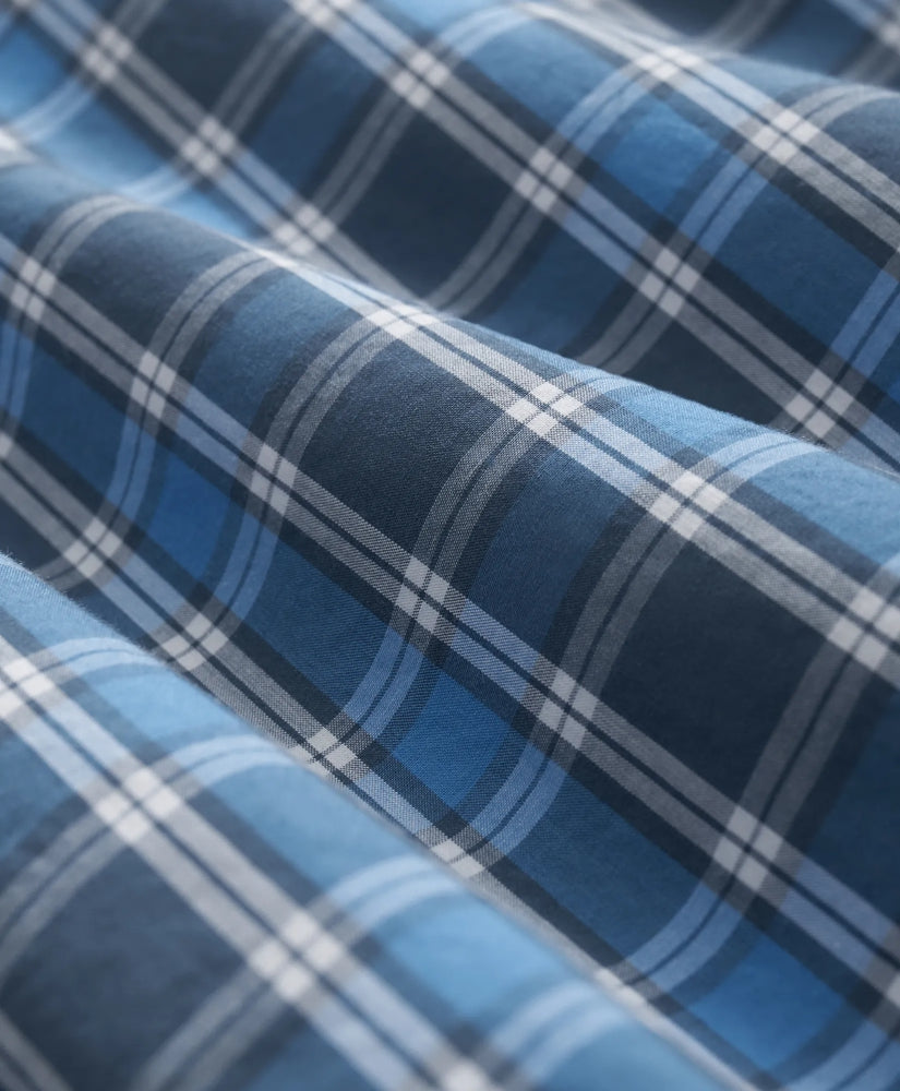 Friday Shirt Poplin Outline Check