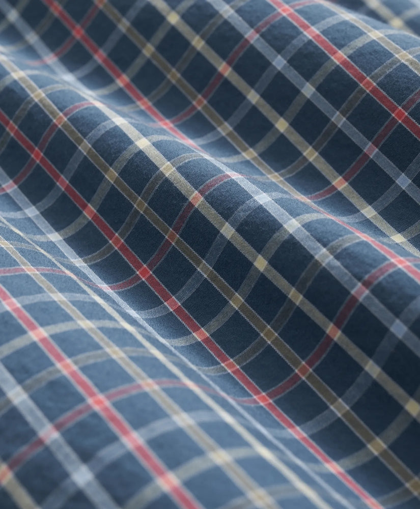 Poplin Windowpane Friday Shirt