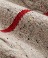 Merino Wool Donegal Stripe Sweater