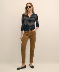 Merino Wool Striped Cardigan