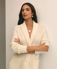 Necklace with Mother-Of-Pearl Heart Pendant