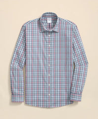 Performance Series Stretch Spread Collar Multi-Gingham Sport Shirt