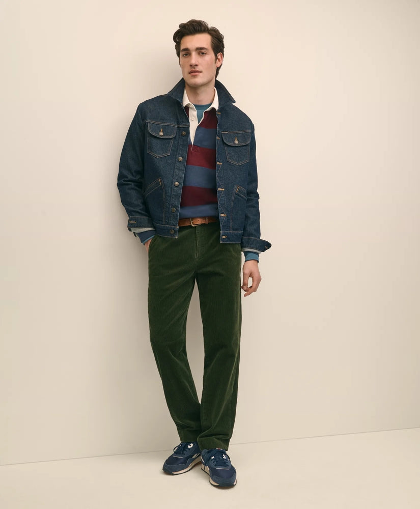 Regular Fit Wide-Wale Corduroy Pants