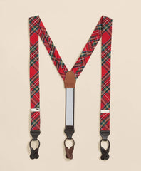 Royal Stewart Tartan Suspenders