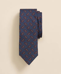 Silk Ornate Pine Tie