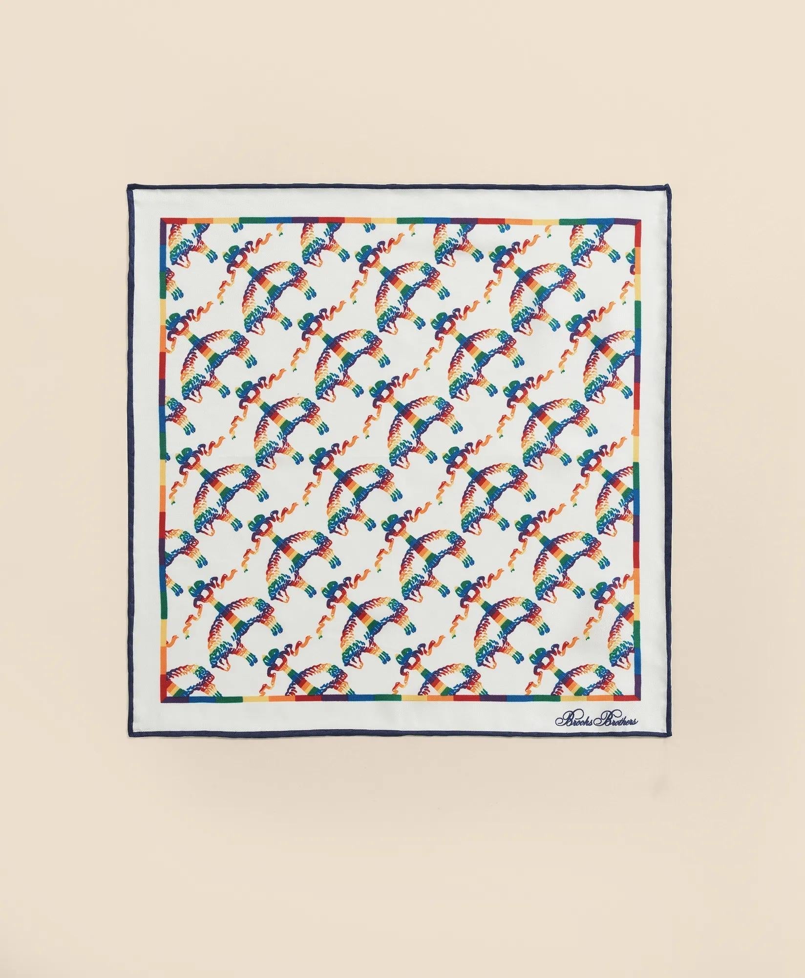 Silk Pride Pocket Square