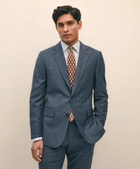Slim Fit Wool Check 1818 Suit