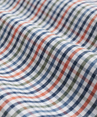 Multi-Check Shirt Stretch Non-Iron Oxford Button-Down Collar