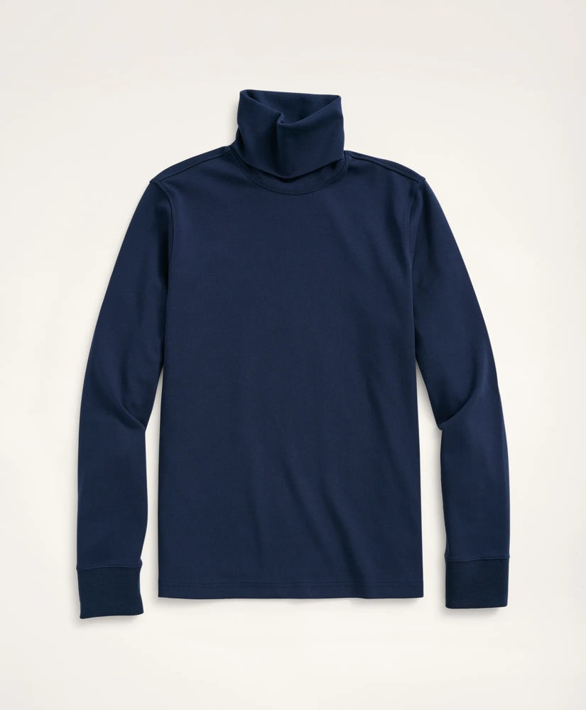 Stretch Supima® Cotton Turtleneck