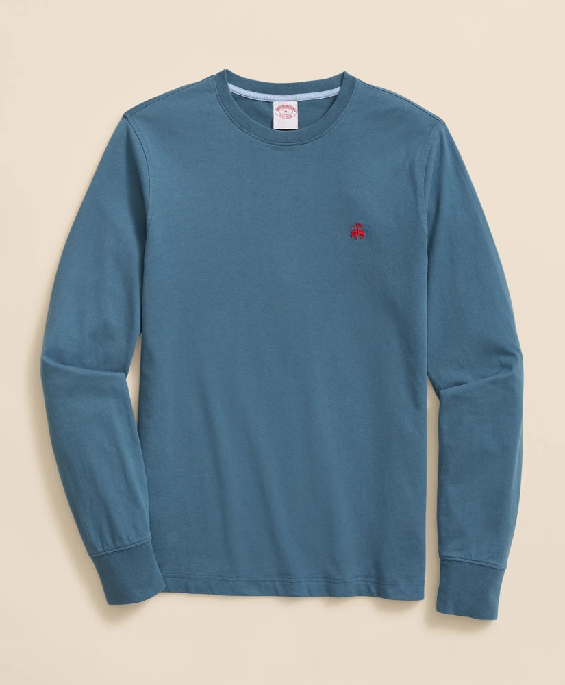 Supima® Cotton Long-Sleeve Logo T-Shirt