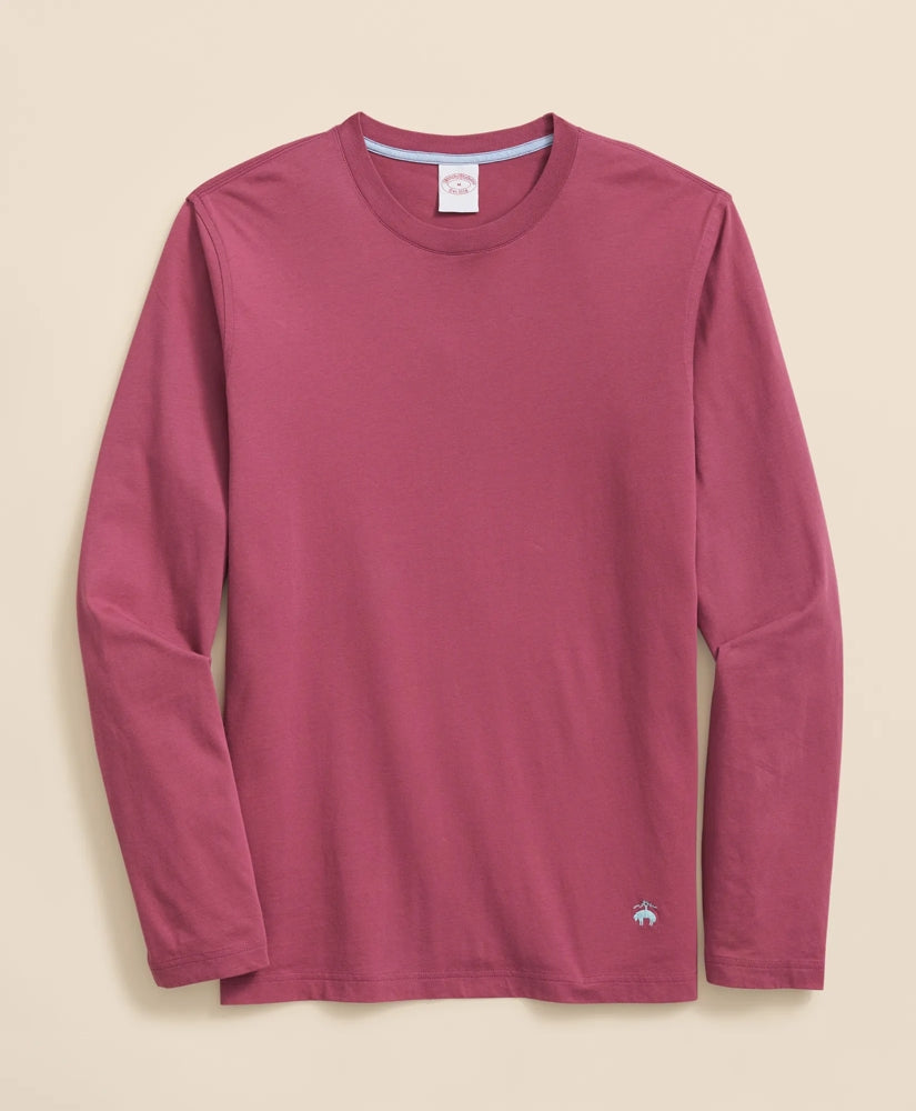 Supima® Cotton Long-Sleeve Logo T-Shirt